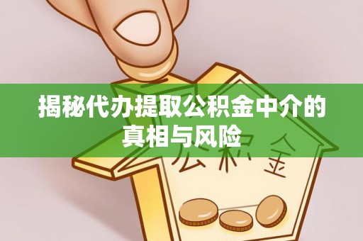康县揭秘代办提取公积金中介的真相与风险