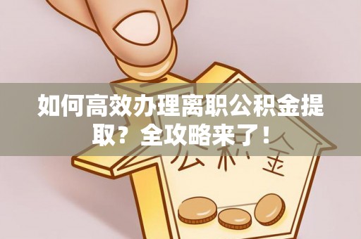 康县如何高效办理离职公积金提取？全攻略来了！