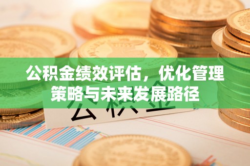 康县公积金绩效评估，优化管理策略与未来发展路径