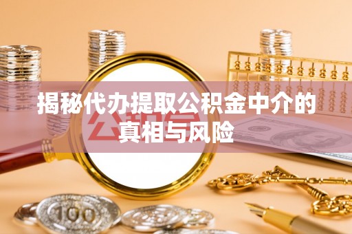 康县揭秘代办提取公积金中介的真相与风险