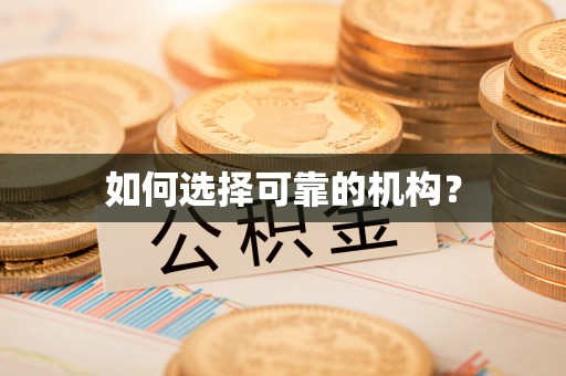 康县如何选择可靠的机构？