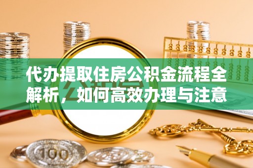 康县代办提取住房公积金流程全解析，如何高效办理与注意事项