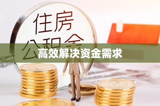 康县高效解决资金需求