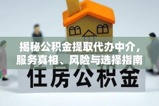 康县揭秘公积金提取代办中介，服务真相、风险与选择指南