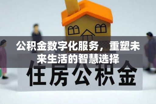 康县公积金数字化服务，重塑未来生活的智慧选择