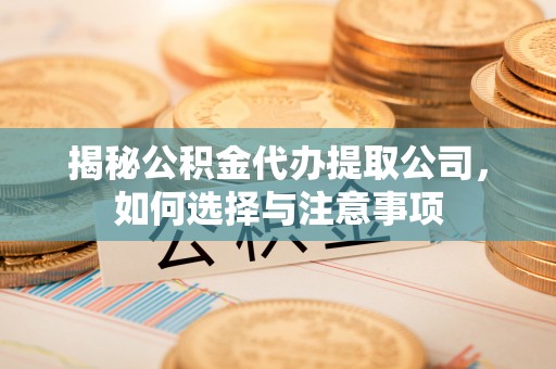康县揭秘公积金代办提取公司，如何选择与注意事项