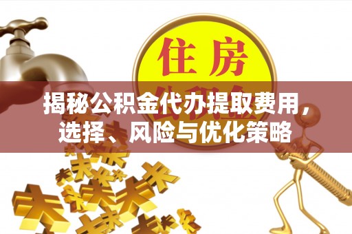 康县揭秘公积金代办提取费用，选择、风险与优化策略